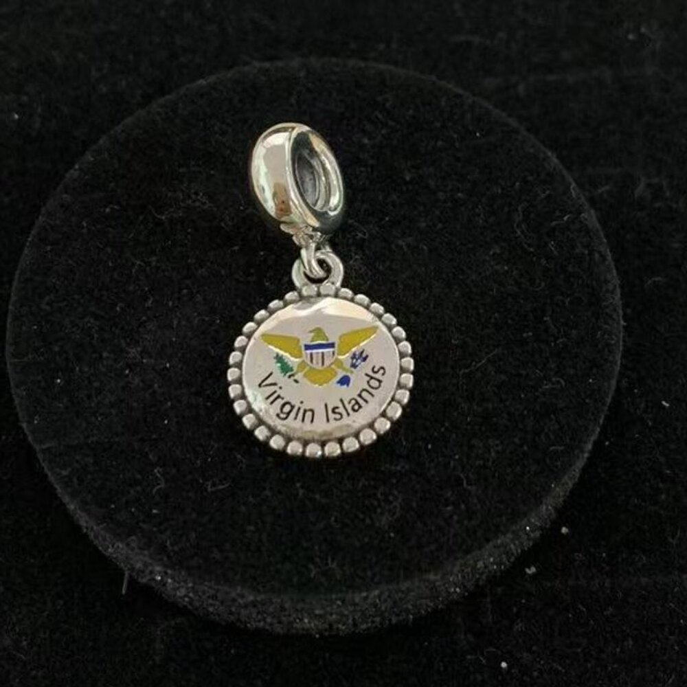 "Pandora Virgin Islands Exclusive Charm "